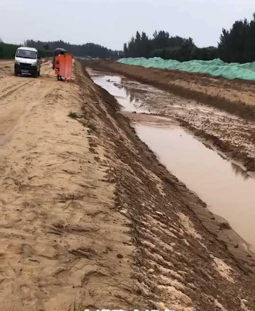 石家庄正定县河道降水